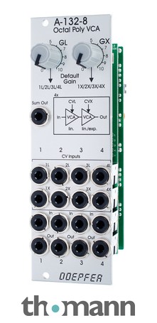 Doepfer A130-2 デュアルインプットVCA Doepfer A130-2 デュアルインプットVCA Doepfer A-130-2V Dual Linear