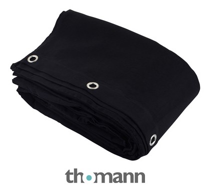 Stairville Curtain 160g/m² 2.0x4.0m Bk – Thomann España