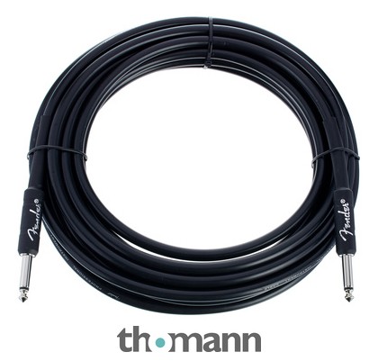 Fender Prof. Cable 7,5m Black – United States