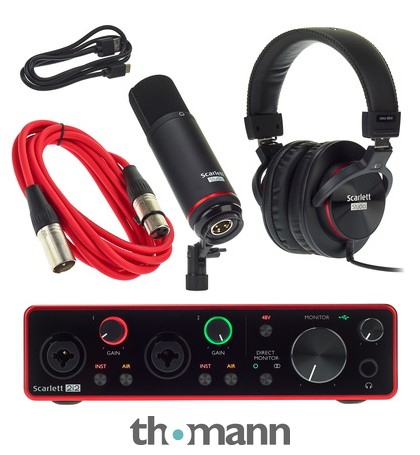 Focusrite Scarlett 2i2 3rd Gen – Thomann United Arab Emirates