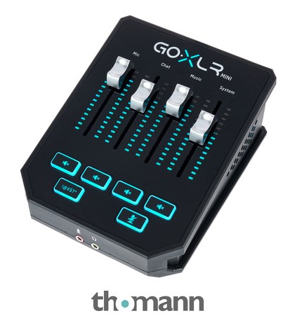 TC Helicon GoXLR MINI USB Audio Interface/Online Broadcast Mixer