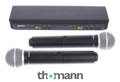 Shure BLX288/PG58 Combo H8E – United States