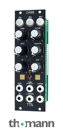 Tiptop Audio Zverb Black リバーブ ユーロラック Tiptop Audio Zverb Black リバーブ ユーロラック Tiptop Audio ZVERB
