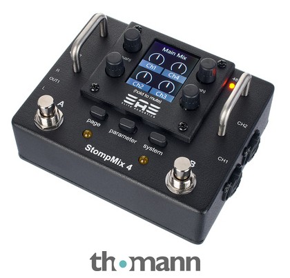 Elite Acoustics Stompmix X4 Pedal Mixer – United States