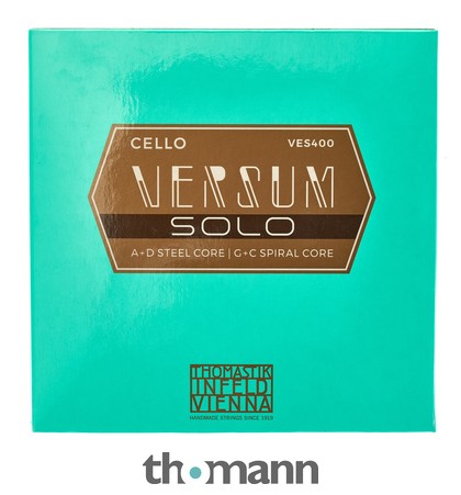 VERSUM Cello弦セット 4本セット（ADGC） Thomastik Versum Solo Cello Strings – SoundBox Strings