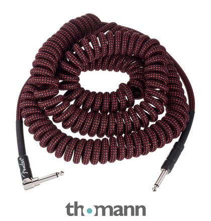Fender Prof. Coil Cable 9m Red Tweed Thomann United States