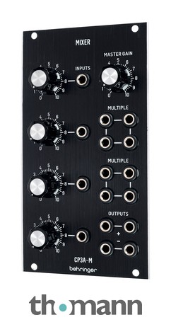 Behringer BEHRINGER CP3A-M MIXER MOOG モジュラ Doepfer ユーロ