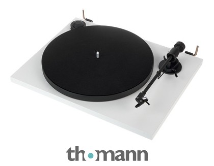 Black Plug /& Play HI-FI Turntable with switchable phono and line output Pro-Ject Primary E Phono