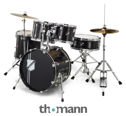 Millenium Focus 18 Drum Set Black – United States