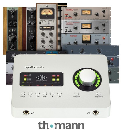 Universal Audio Apollo Solo TB3 Heritage Ed. – Thomann UK