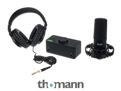 7. Audient EVO Start Recording Bundle