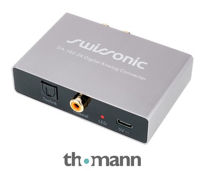 Swissonic DA-192-24 Digital Analog Conve – Thomann België