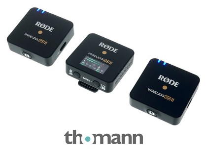 Rode Wireless GO II – Thomann United States