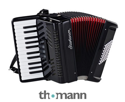 Startone Piano Accordion 48 Black MKII – Thomann Elláda