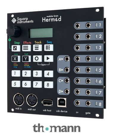 Squarp instruments Hermod モジュラーシンセユーロラック Squarp