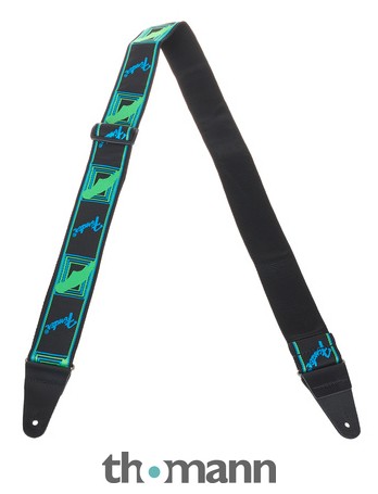 Fender Neon Strap Green/Blue – Thomann España