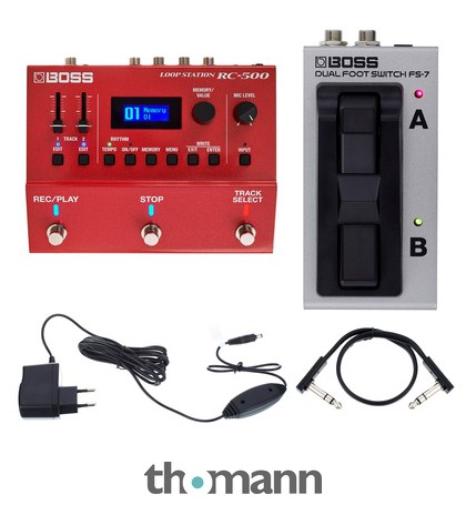 Boss RC 500 Loop Station Bundle