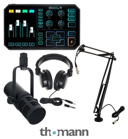 TC-Helicon GO XLR Podcast Bundle 