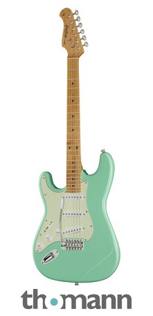 Harley Benton ST-62CC MN LH Seafoam Green – United States