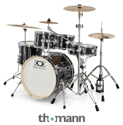 DrumCraft Series 3 Studio Impulz Black