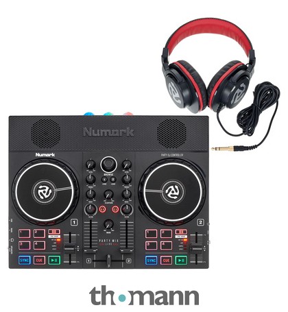 Numark Mixtrack Pro FX et HF175 - Contrôleur DJ 4 Voies avec Table de  Mixage DJ, Platines DJ Tactiles et Casque DJ