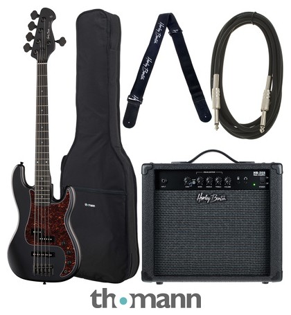 Harley Benton PJ-5 SBK Deluxe Series Bundle – United States