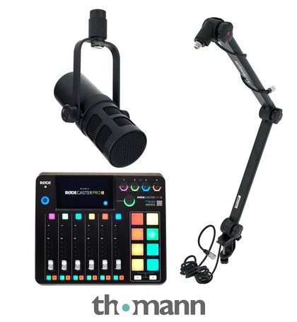 Rode Rodecaster Pro II Mic Bundle1 – United States