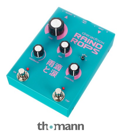 dreadbox RAINDROPS ステレオディレイ Dreadbox Raindrops Delay, Pitch, Reverb – United States