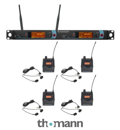 Sennheiser IEM 2000 GW Quattro Bundle – United States