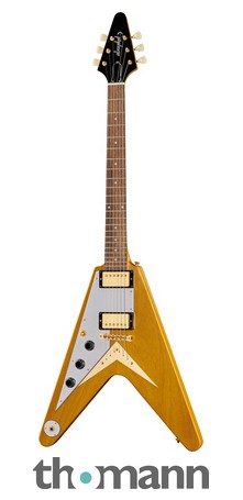 Epiphone Electric Guitar Korina Flying V Aged Natural with