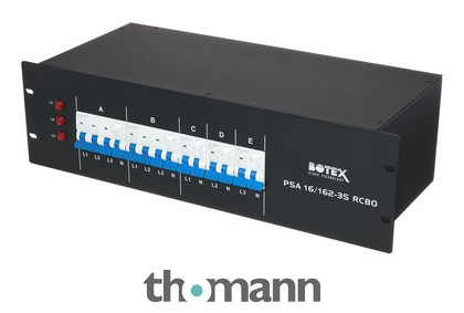 Botex PSA 16/162-3S RCBO – Thomann Sverige
