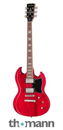Harley Benton DC-Custom II Cherry – United States