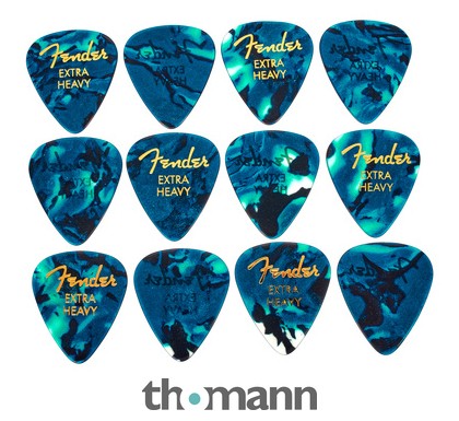 Fender Ocean Turq Pick Extra Heavy Thomann United States