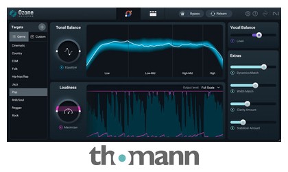 Ozone 11 Advanced by iZotope: Mastering Plugin (VST, AU