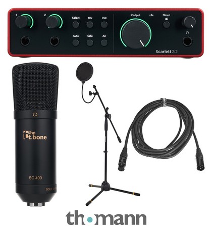 Focusrite Scarlett 2i2 4th Gen. Mic Bund – Thomann România