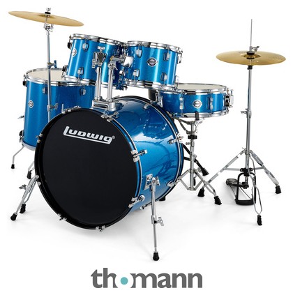 Ludwig Accent Drive 5pc Blue Thomann United Arab Emirates