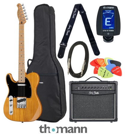 Harley Benton TE-52 NA LH Vintage Ser Bundle – Thomann Polska