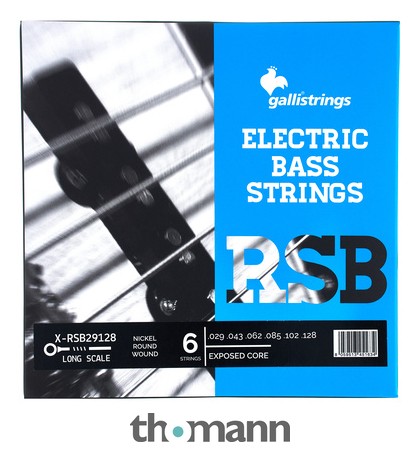 Galli Strings X-RSB29128 Exposed Core 6 Str. – Thomann Danmark