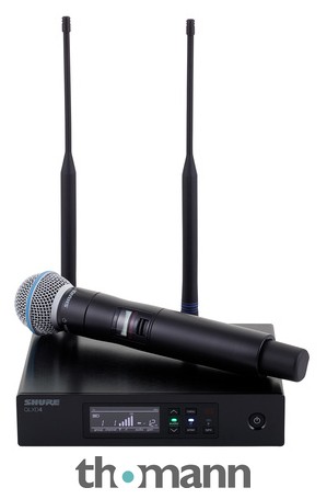 SHURE QLX-24D BETA58ワイヤレスマイク2本セット Shure QLXD24/Beta58 H51 – United States