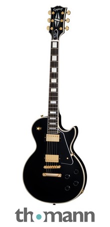 Epiphone Les Paul Custom ブラック ギブソンヘッド Epiphone Les Paul Custom Ebony IGC – Thomann Polska