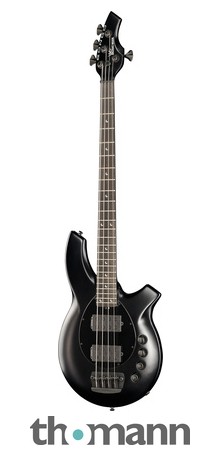 ベース Musicman Stingray SR-4 H Stealth Black Ernie Ball Music Man StingRay 4 HH - Stealth Black, Ebony