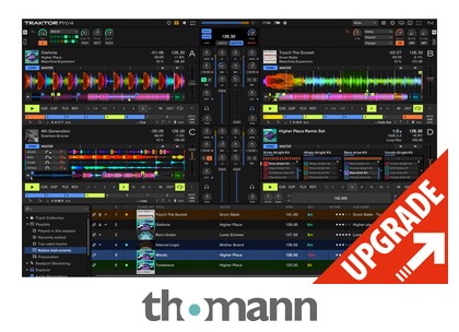 DTM・DAW Native Instruments Audio 4 DJ Traktor Traktor Pro 4 | Professional DJ software