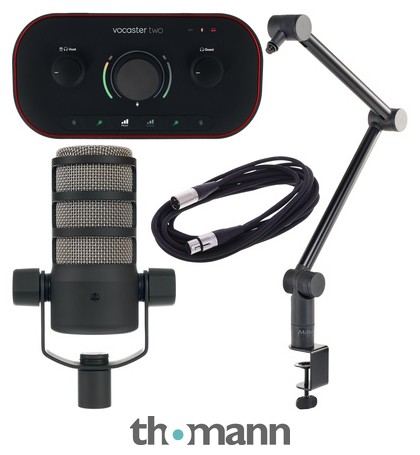 Focusrite Vocaster Two Podcast Bundle 1 – Thomann UK