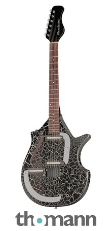 ギター Danelectro Sitar Swami Danelectro Sitar - White Crackle | Sweetwater