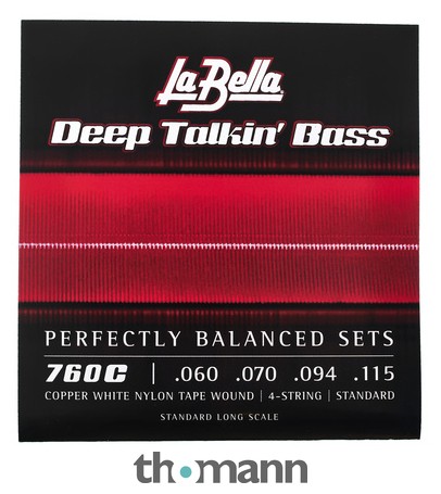 La Bella 760C Copper White Nylon Tape – Thomann UK