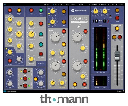 Brainworx bx_console Focusrite SC – Thomann Danmark