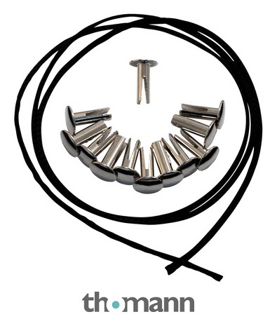 Black Swamp Percussion Nickel Plated Rivets, Cord – Thomann UK