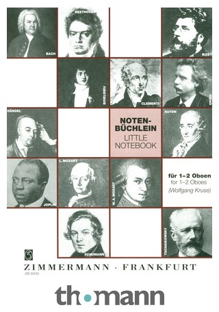 Zimmermann Verlag Notenbüchlein Oboe – Thomann UK