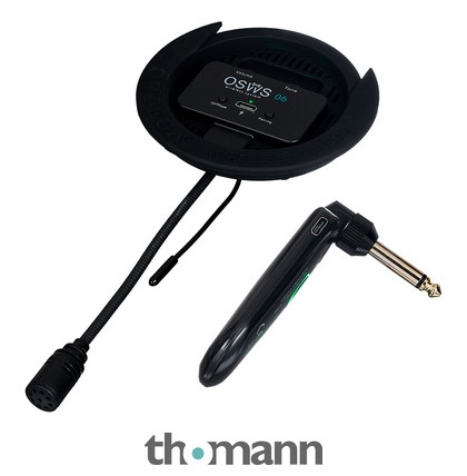 Micro Sans Fil Pour Guitare Acoustique ORTEGA - Pickup Soundhole 100mm, Système Ampli Sans Fil