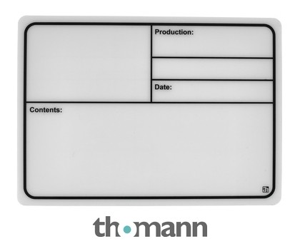 Adam Hall 88001 Self Adhesive Tour Label – Thomann UK